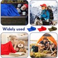 thumbnail image 3 of ATJIA Fleece Sleeping Bag Portable Ultra-light Travel Sheets for Adults Outdoor Camping Tent Bed Warm Sleeping Bag Liner, 3 of 8