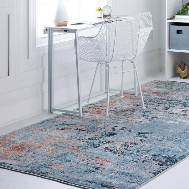 Leipzig Collection Area Rug ‚Äì 8' x 10' Multi LowPile Rug