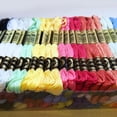 thumbnail image 4 of Magazine 100Pcs 8 Meters Embroidery Threads Polyester Cotton Thread Handmade Accessories Embroidery Thread 50Colors, 4 of 7