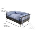 thumbnail image 3 of New Age Pet ECOFLEX® Manhattan Raised Dog Bed, Memory Foam Cushion in L or XL, 3 of 8