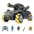 thumbnail image 3 of RC Tank Car Toys Armored Vehicle Water Bomb Rechargeable Battery Green Yellow Plastic, 3 of 5