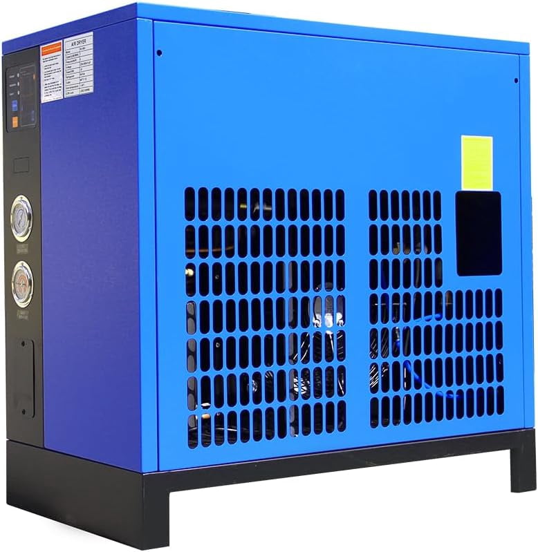 HPDAVV Industrial Refrigerated Compressed Air Dryer 255 CFM 230V/60HZ/1-Phase for 50HP Air Compressor R407C