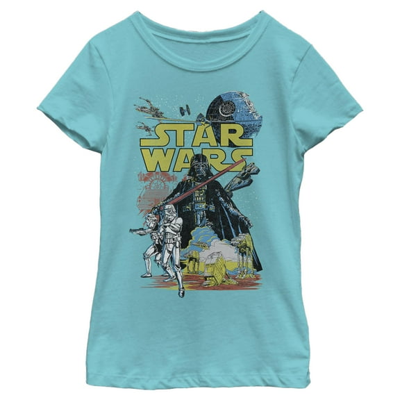 Girls Star Wars Galactic Battle T Shirt