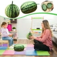 thumbnail image 6 of KOYPTL 10 Inch Watermelon Plush Toy for Toddlers 1 2 3+,Soft Realistic Large Watermelon Pillow Can Cuddle Relief Stress Parent-Kids Interactive Toys Christmas Gifts for Kids Boys Girls 3 4 5+, 6 of 6