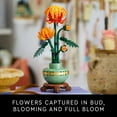 thumbnail image 5 of LEGO Icons Chrysanthemum Building Set - Artificial Flowers for Dinner Table Centerpieces & Decoration, Adults Ages 18+ - Birthday Gift Idea - 10368, 5 of 8