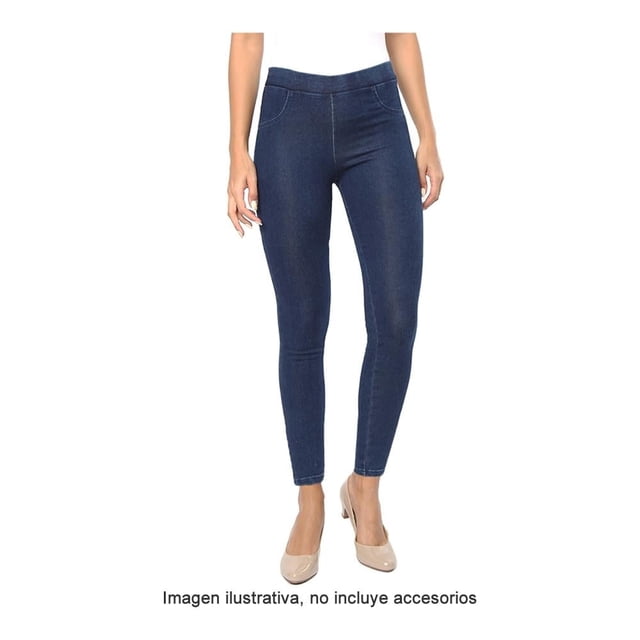 Legging George Talla G con Pretina Azul Oscuro