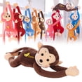thumbnail image 1 of HUASHENG Jouet en Peluche Singe Poupée Singe Mignon Singe à Longs Bras Singe Anti-Collision Oreiller Singe Singe de Rideau, 1 of 5