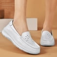 thumbnail image 6 of YOURDIARY Women Nurse Shoes Comfort Moccasins Nursing Lightweight Round Toe Work Breathable June Flat, 6 of 8