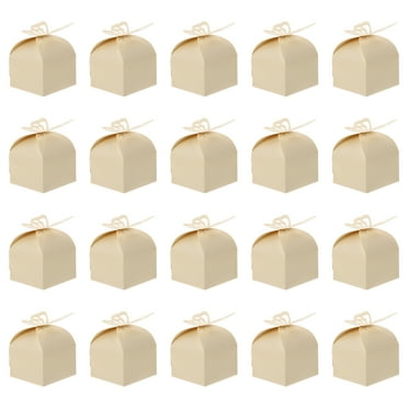 BELLE VOUS Small Heart Craft Boxes (50 Pack) - 2x2x2'' Wedding & Party ...