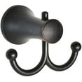 thumbnail image 3 of AMERICAN STANDARD 8337210.002 TRANSITIONAL DOUBLE ROBE HOOK,CHROME, 3 of 4