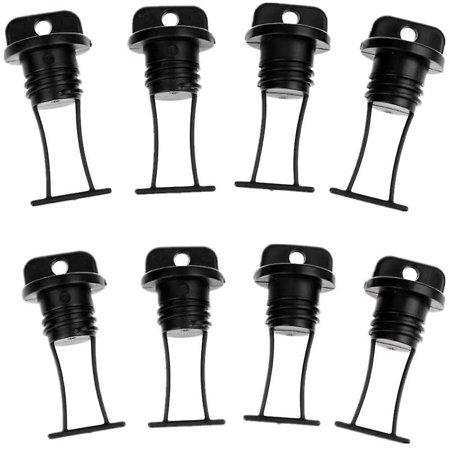 8 Pieces Hull Thread Drain Plugs Kayak Accessories Plastic Boat Drain ...