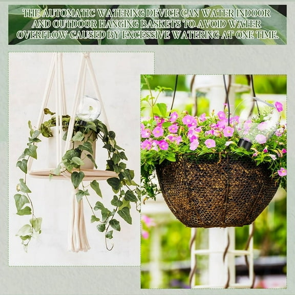 Automatic Plant Watering Globes Plastic Self Watering Plant Waterer Watering Bulbs for Indoor Plants Drip Irrigation