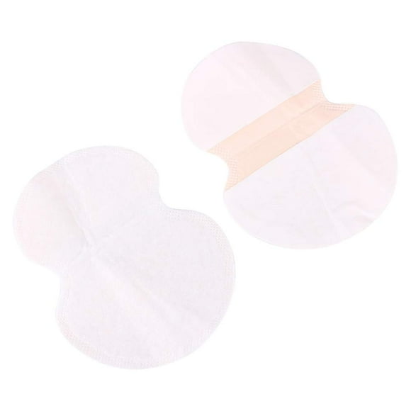 Underarm Sweat Pads,100 Pack Disposable Absorbent Sweat Armpits Perspiration Pads Underarm Shields Sweat Guards Protectors for Men and Women, (2Pcs/Pack)