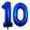 Navy Blue 10, variant on NCQ 40 Inch Navy Blue 13 Number Balloons Giant 13 or 31 Balloons Navy Blue Birthday 13 Balloons 13th Birthday Anniversary Events Party Decorations Supplies