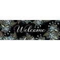 thumbnail image 2 of Jacobs, Cindy 32x13 White Modern Wood Framed Museum Art Print Titled - Welcome, 2 of 4