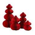 thumbnail image 4 of KLKCMS 4x Décoration de Table Polyvalente Origami Rouge Nouvel An Chinois 2025 Sans Cartes, 4 of 9