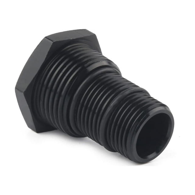 Scienceny Adaptador de filtro de aceite Adaptador de supresor resistente Ligero Portátil Conector de rosca de fácil instalación de 1/2-28 a Vehículos, repuestos y accesorios Mis