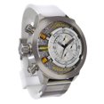 thumbnail image 2 of Welder by U-Boat K38 Chronograph Steel Mens Watch White Rubber Strap K38-701, 2 of 5