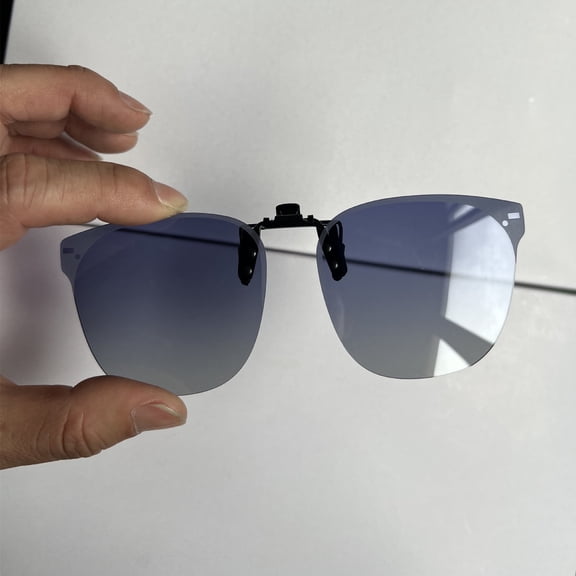 VORALYN Clip on Sunglasses Over Prescription Glasses Polarized Anti Glare Flip Up Uv Protection Glasses for Men Women Prescription Sunglasses