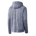 thumbnail image 6 of Sport-Tek PosiCharge Electric Heather Fleece Hooded Pullover-XS (True Navy Electric), 6 of 6