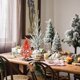 thumbnail image 4 of Divertido juego de juguetes de Navidad de decoración de árbol de Navidad de madera de escritorio con mini adornos, 4 of 5