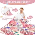 thumbnail image 3 of Pioneer Flower Floral Print Pattern Toddler Nap Mats for Kids Preschool,Sleeping Mat Bag or Kids,Toddler Sleeping Bag,Toddler Nap Mat or Daycare, 3 of 6