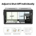 ICECO VL75 ProD 79 Qt Portable Outdoor Fridge, Dual Zone, 0℉ to 50