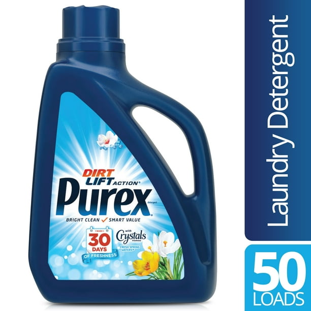Purex Liquid Laundry Detergent with Crystals Fragrance, Fresh Spring