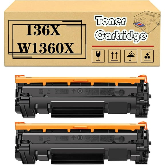 136X W1360X Toner Cartridges Compatible for HP M211dw MFP M236sdw Printers, High Yield 2,600 Pages