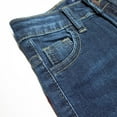 thumbnail image 5 of KIDSCOOL SPACE Little Boys Jeans,Elastic Band Inside Straight Fit Stretchy Soft Denim Slim Pants,4-5 Years, 5 of 5