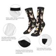 thumbnail image 3 of Fuzoiu Flowe Rooster Print Kids Socks For Boys Girls,Grip Crew Socks with Non Slip,Lightweight Stretch Crew Socks,Toddlers Crew Boot Socks, 3 of 5