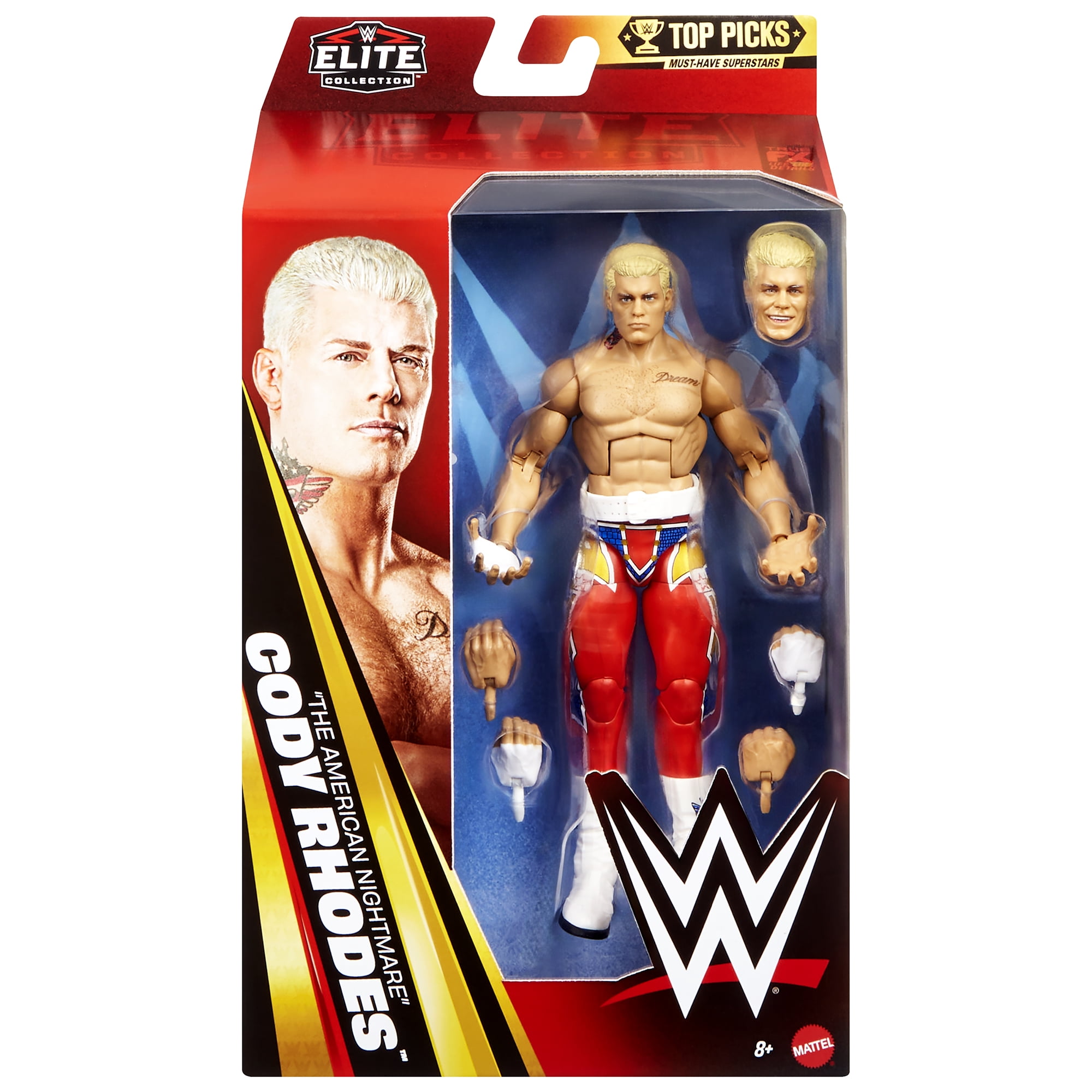 WWE Elite Top Picks 2026 Wave 1 Set of 2 Cody Rhodes & Randy Orton
