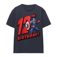 thumbnail image 1 of Captain America T-Shirt d'Anniversaire pour Femmes 12 Ans, 1 of 6