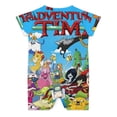 thumbnail image 2 of Adventure Time Baby Romper Short Sleeve Bodysuits Soft Rompers Summer Clothes One-Piece Jumpsuits Outfits 9-12M, 2 of 8