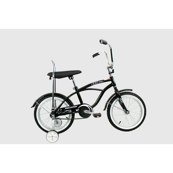 MICARGI TAYLOR 16" LOWRIDER WITH TRAINING WHEELS-BLACK