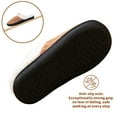 thumbnail image 4 of BERANMEY Comfy Slippers for Women Indoor Fluffy Women's Slip on Fuzzy House Slippers Memory Foam Slippers Scuff Outdoor Indoor Warm Plush Bedroom Shoes with Faux Fur Lining, 4 of 8