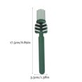 thumbnail image 4 of Vogacara Salón Peluquería Peluquería Cepillo Peine Antideslizante PP Plástico Limpieza Herramienta de cepillado Cepillos Mantenimiento Cuidado del cabello Verde, 4 of 6