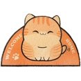 thumbnail image 1 of YOITEA Kitten Litter Pad Cartoon Non-Slip Floor Protective Reusable Cat Litter Rug Cat Trapper Mat Pet Placemat Feeding, 1 of 5