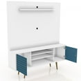 thumbnail image 4 of Manhattan Comfort Liberty 63" Wall Unit in White and Aqua Blue, 4 of 9