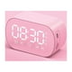 thumbnail image 1 of Altavoz Bluetooth inalámbrico RRCSS con radio FM, mini reloj despertador portátil con tarjeta y sonido, ajustes para todos los teléfonos, decoración del hogar, regalos para niños, 1 of 7