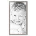 thumbnail image 2 of ArtToFrames 20" x 39" Classic Silver Picture Frame, 20x39 inch Silver Wood Poster Frame (WOM-4926), 2 of 7