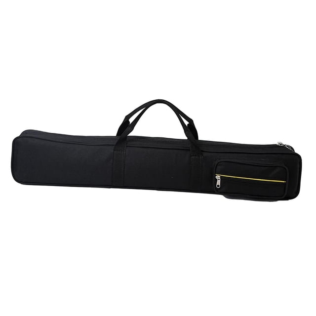 QualitChoice Étui pour Queue de Billard Anti-Rayures 1/2 Bleu Pochette de Rangement pour Queue de Billard Sac de Snooker Noir