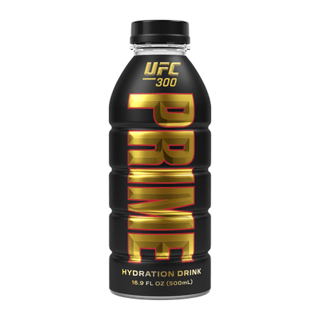 Prime Hydration Drink, UFC 300 SPECIAL EDITION, 16.9oz (1 Bottle)