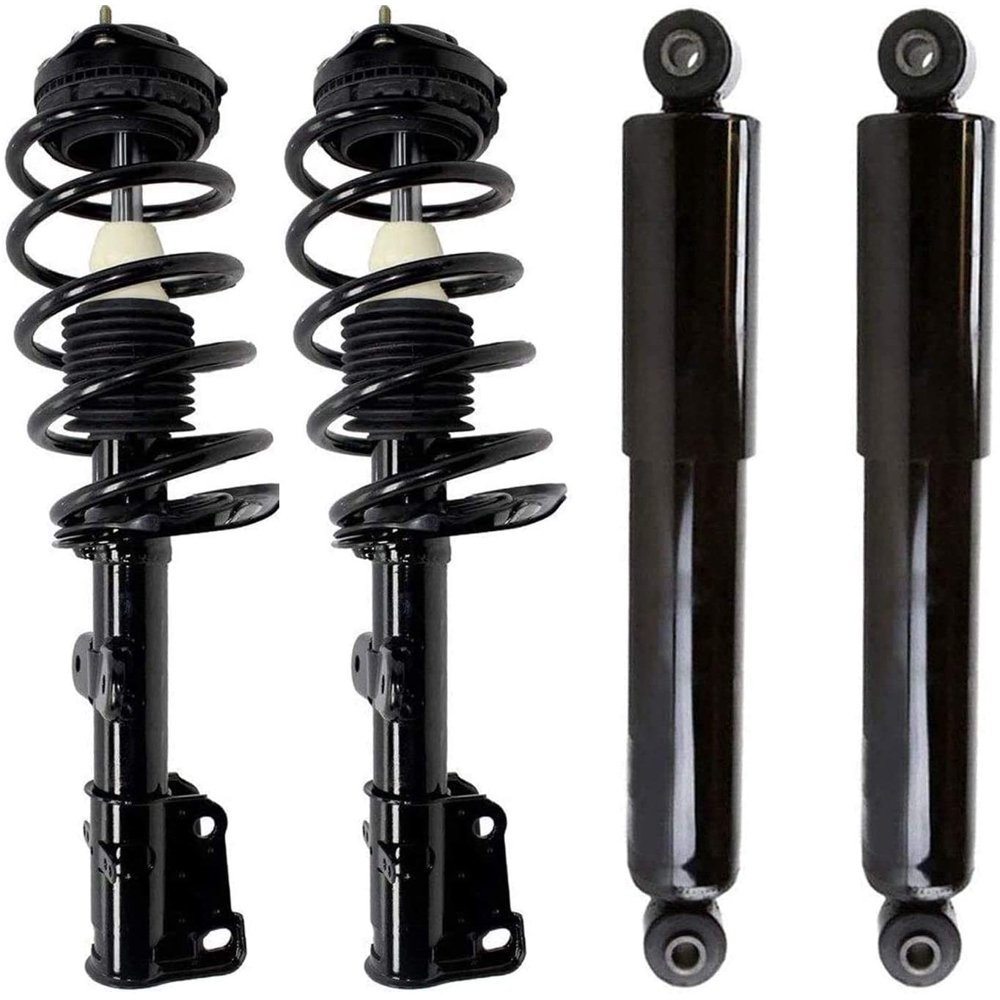 4PC Complete Front Strut & Coil Spring and Rear Shocks Absorber Set for 20082017 Chrysler Town