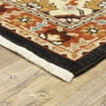 thumbnail image 2 of Oriental Weavers Lilihan 4929A Black/ Rust 5'3" X 7'6" Indoor Area Rug, 2 of 3