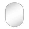 thumbnail image 2 of TEHOME Brushed Nickel Oval Bathroom Mirror, 24x36 Inches, Capsule Pill Shaped, 2 of 6