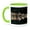 Green/White, variant on 3drose, Village Alleghe at Lago Di Alleghe, Dolomites, Veneto, Italy, 11oz Mug