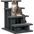 thumbnail image 1 of Escabeau Multi-Niveaux Moquetté pour Chat avec Poteau à Griffer, 1 of 9