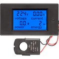 thumbnail image 2 of 3 piezas 80-260V 100A voltaje de corriente digital medidor de analizador de energía amperímetro voltímetro con de corriente abierto-c CUTICAT  Probador de medidor digital, 2 of 5