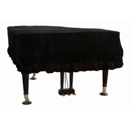 Velvet Grand Piano Cover Piano Cover-antistatic Non-stick Ash